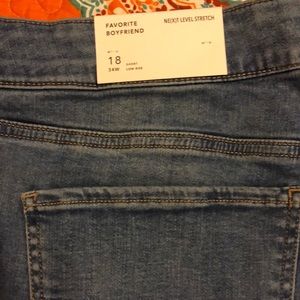 American Eagle Boyfriend Bootcut Jeans.